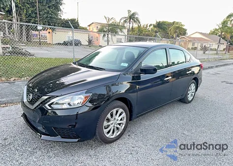 2018 Nissan Sentra Sv z USA, uszkodzony, nr VIN 3N1AB7AP3JL625566